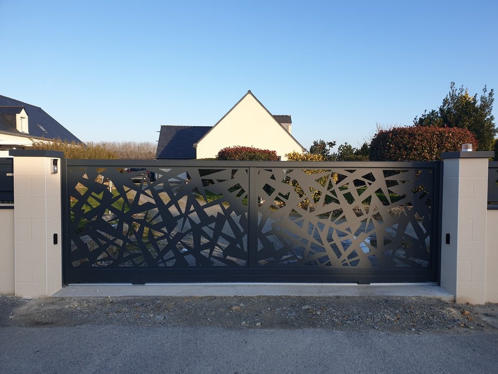 cetal portail + cloture hercule 7016 à riantec pro fermetures 56 (3)